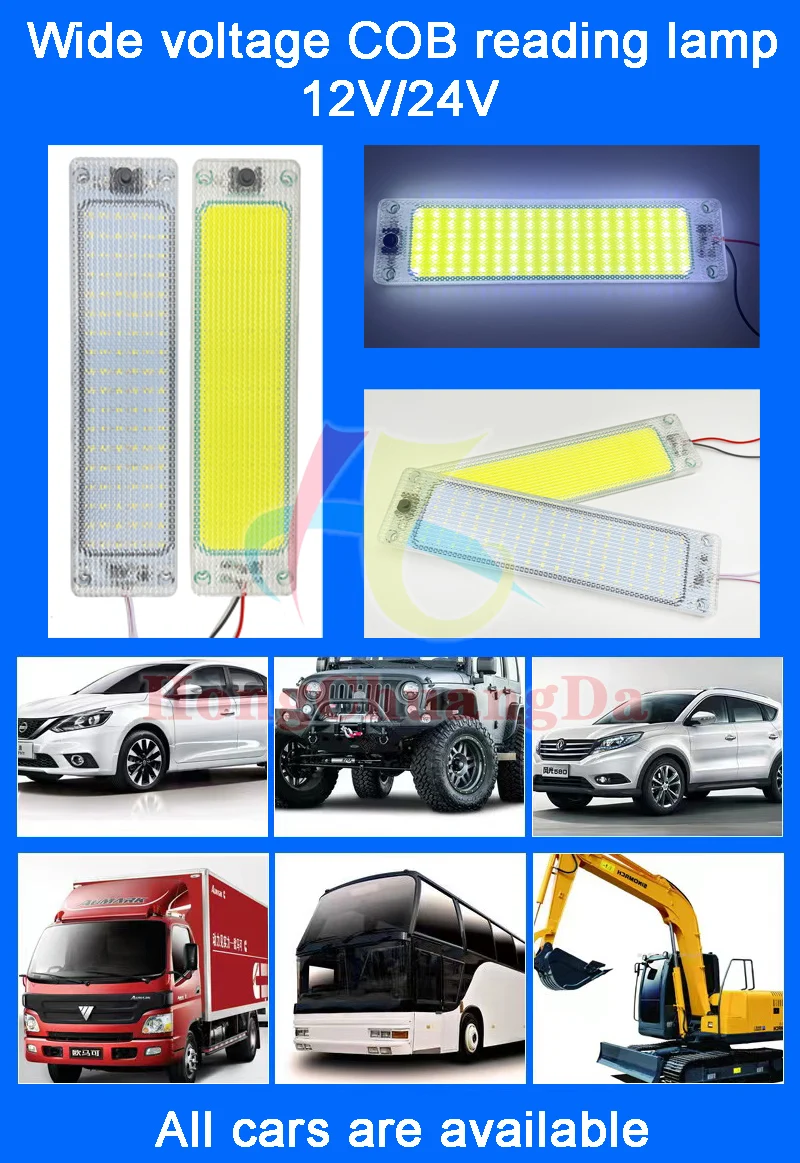 12Volt Rv Lights IP65 Waterproof 2Years Warranty  Led rv Interior Light Luxury Bus Caravan Car Reading Lights