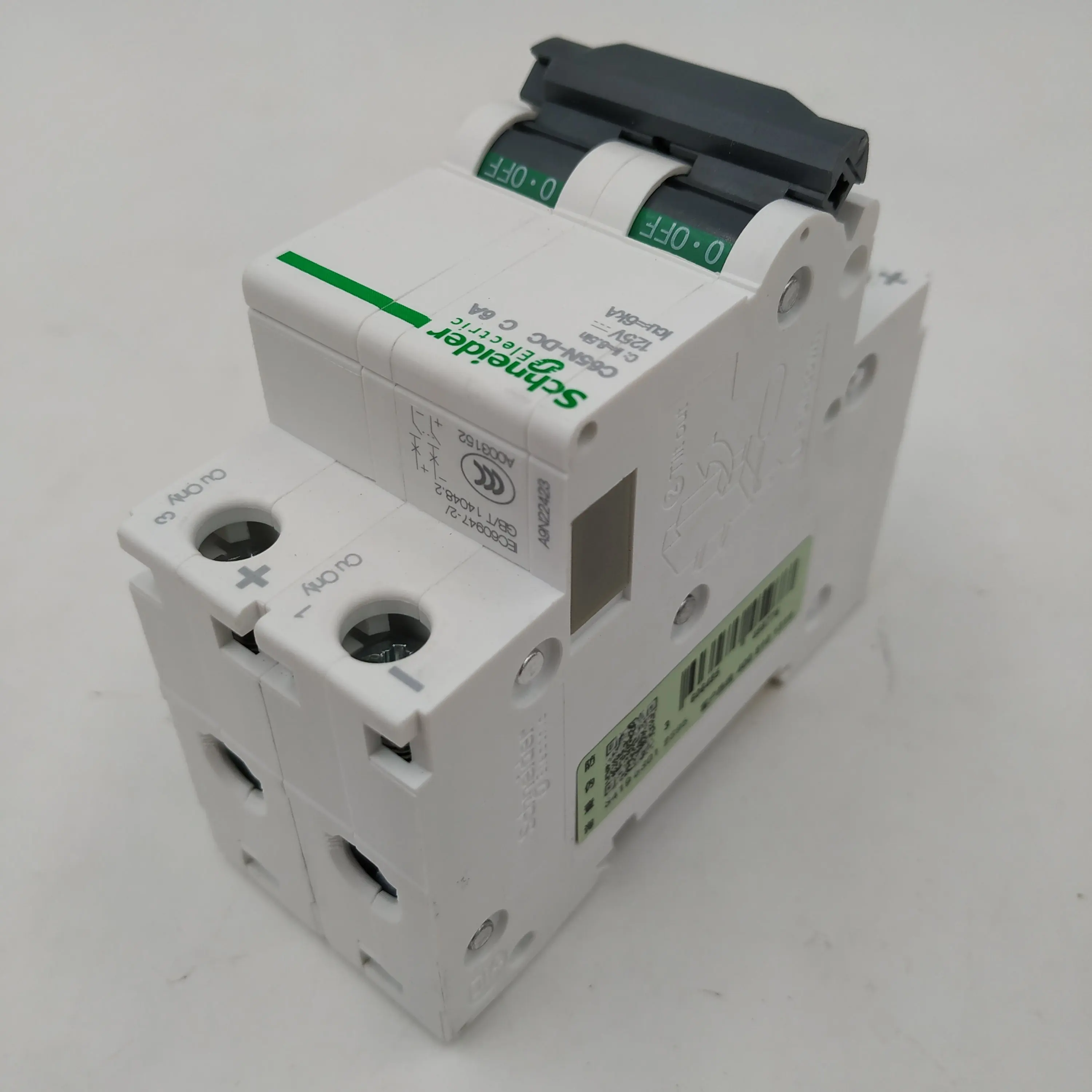  C65N-DC 2P C6A автоматический выключатель C curve 6A Icu = 6kA