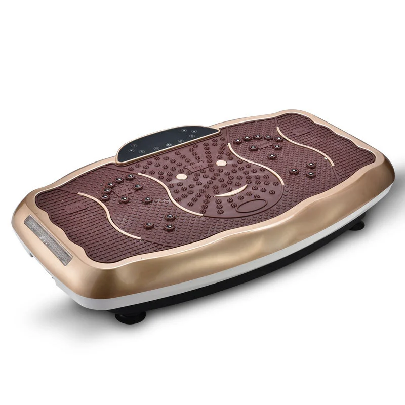 Big LCD screen 99 levels oscillation powerful vibrating platform machine smiling face magnetism therapy vibration plate
