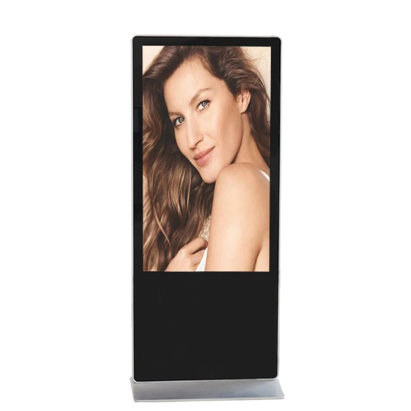 60 Inch 1080p Vertical Digital Signage Indoor Lcd Touch Screen Monitors For Advertising