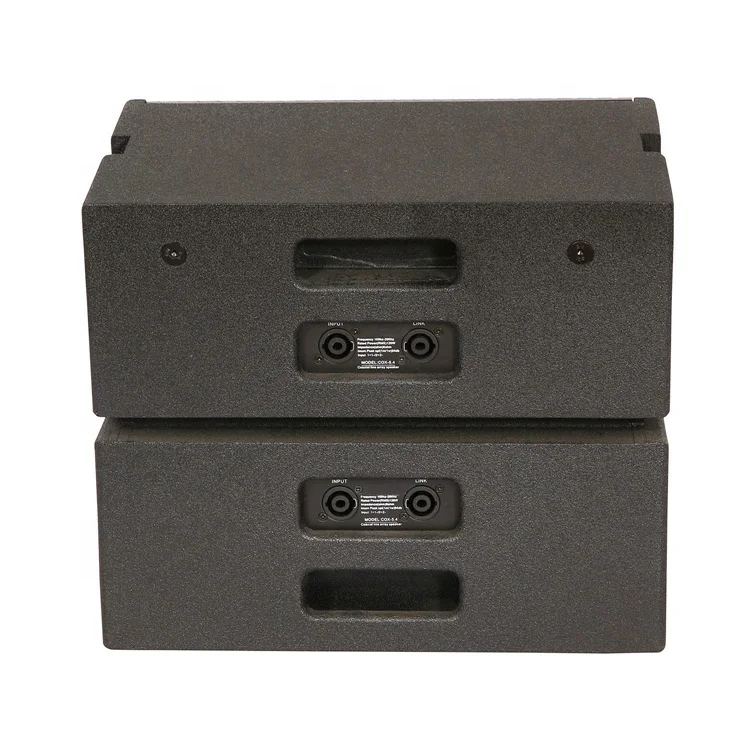 AO-5.4 small studio loud pa audio dj Double 5 inch bass box night club music line array sound system mini home party speaker