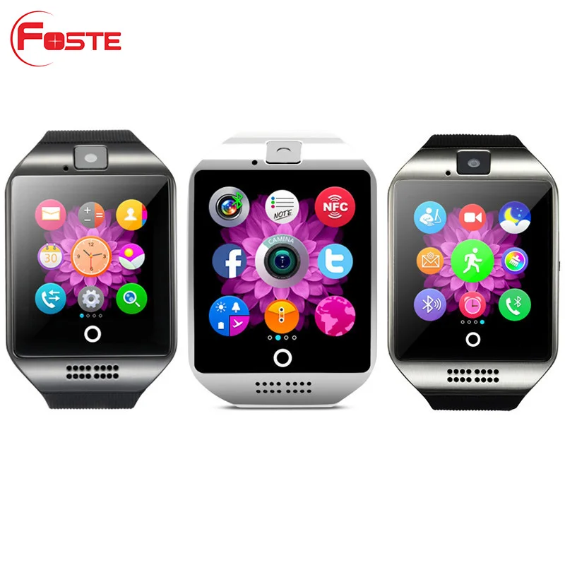 
Cheap Q18 SIM Card Phone Call Sleep Tracker Smart Watch with Bluetooth 