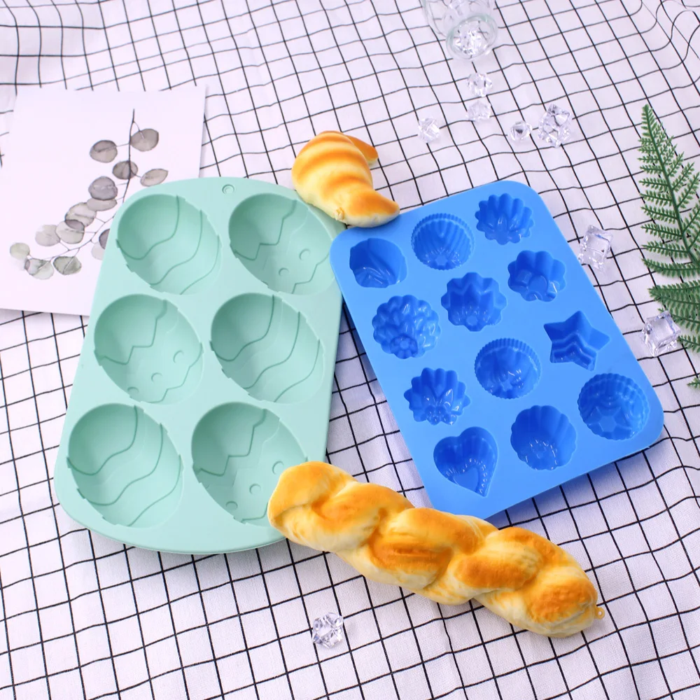 Amazon Hot Sale Unique Design Large Easter Egg Mold for Baking Cocoa Bombs Breakable Egg Chocolate Shells