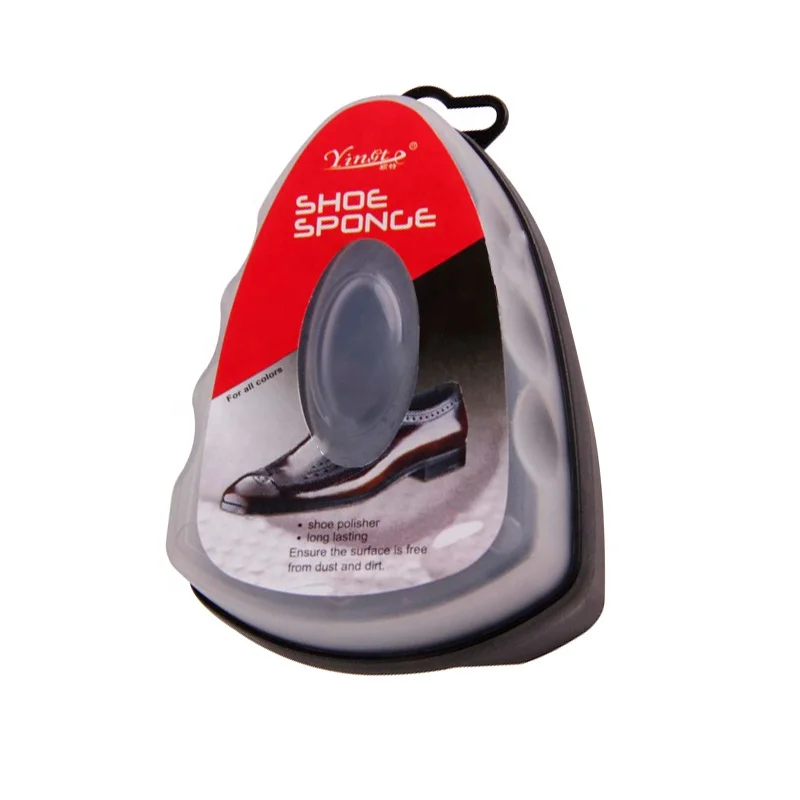 Factory Wholesale Supermarket Hotel Leather Shoe Polish Sponge Instant Shoe Shine Sponge