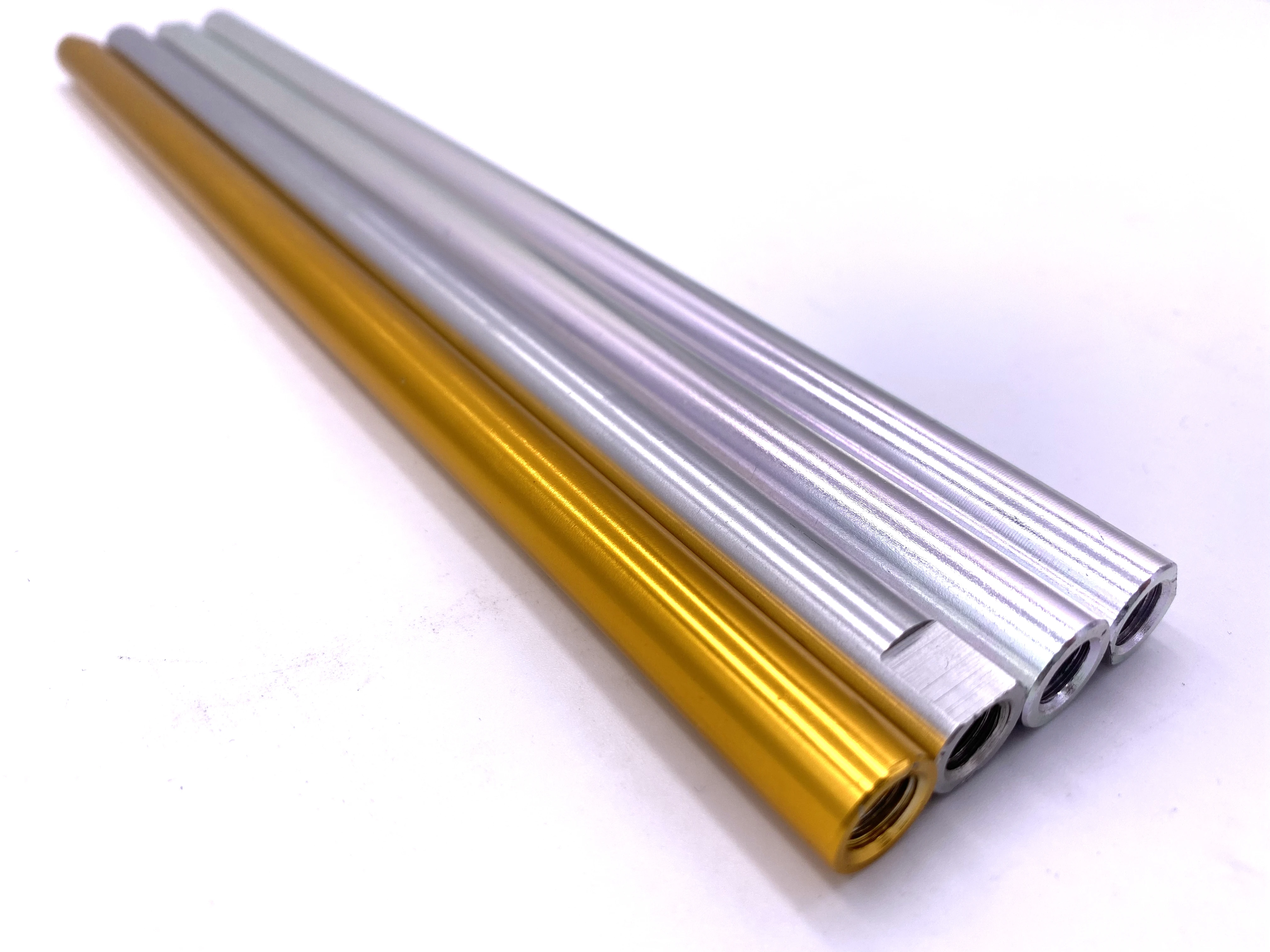 Алюминиевая рулевая тяга m8x250, алюминиевая анодированная круглая секция для карт