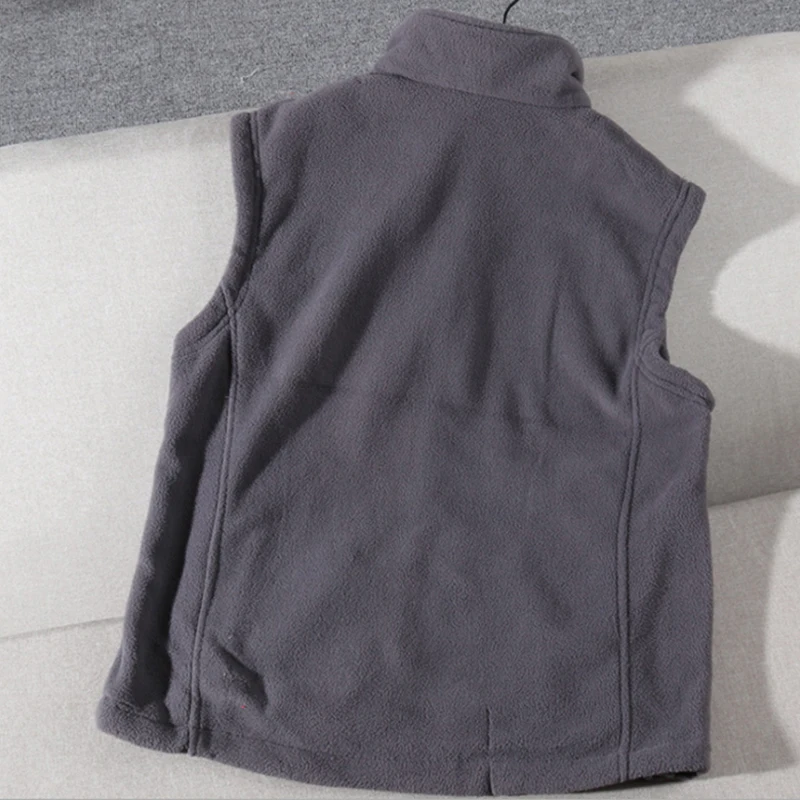 Новинка ветрозащитные осенне-зимние куртки без рукавов флисовый мужской жилет УНИВЕРСАЛЬНЫЙ ЖИЛЕТ