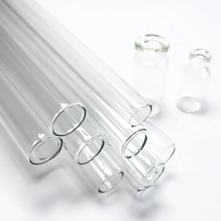free sample soda lime glass low Borosilicate Glass tube ampoule vial Clear Heat Resistance Glass Tube