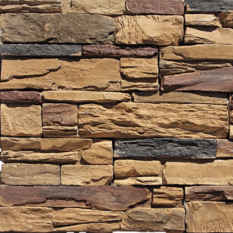 Popular artificial stone for wall decoration