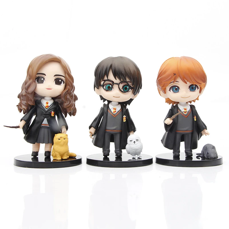 Wholesale Anime Figure Decoration Model 3 styles Harry potters figure