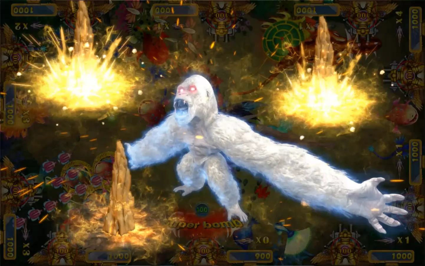  Bet Fire Kirin Рыбалка Охота океан Монстр Хантер 3d Рыба аркадное казино приложение игровая станция 4