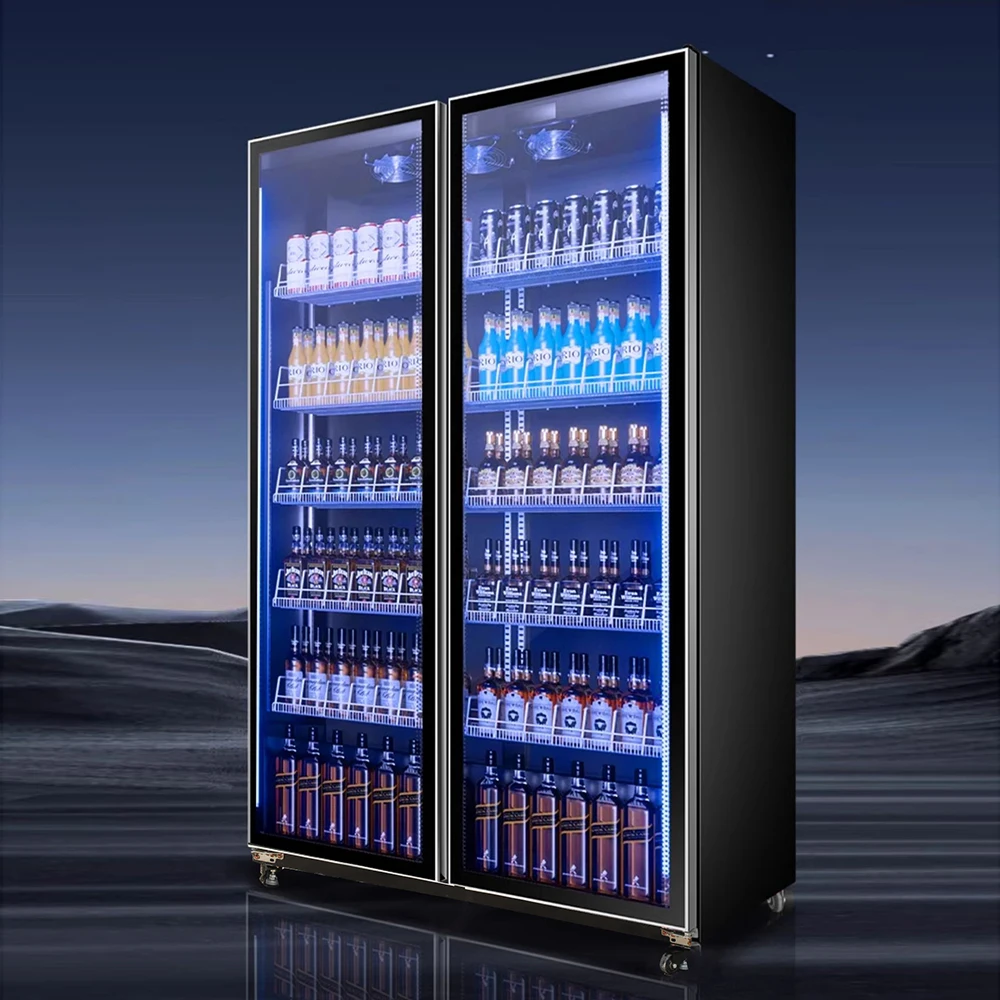 Long Life Commercial-Grade Solution Wine Storage Introducing Dual Zone Wine Cooler Versatile Wine Cabinet