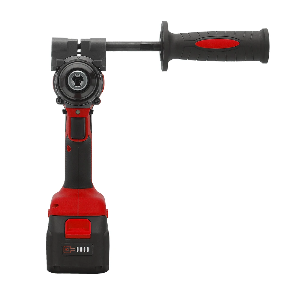 LURSKY powerful 2pcs 4.0Ah Battery cordless drill power hand impact drill driver drilling machine