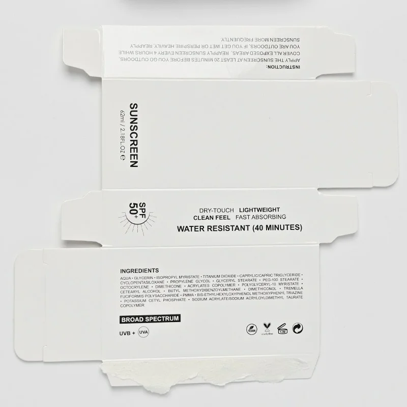 No white cast oem spf 50 face cream product makeup setting spray glow stick sunscreen