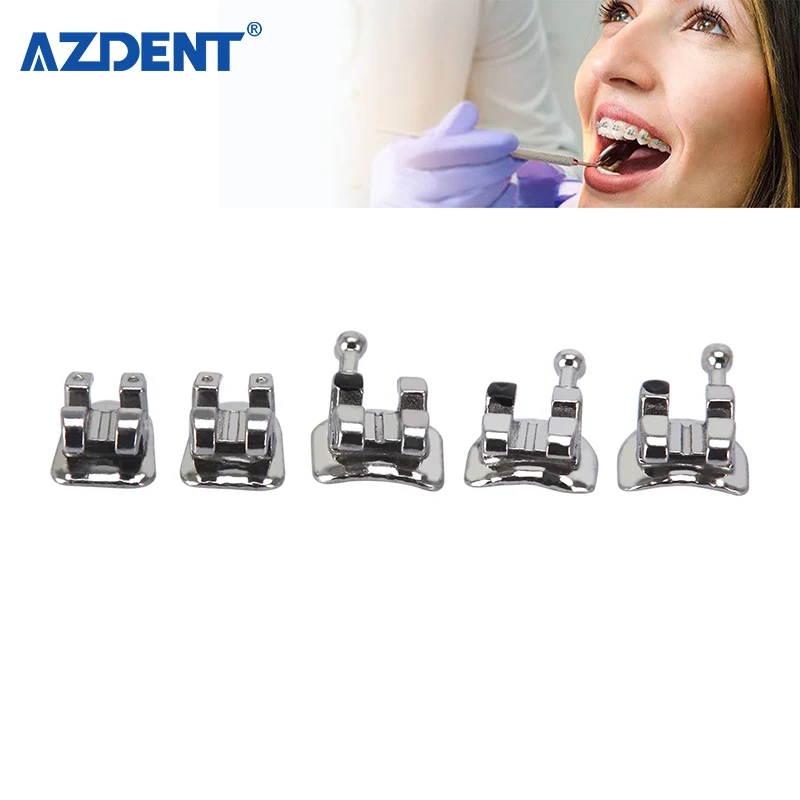 Dental Professional Mini Roth 022 Bondable Orthodontic Metal Bracket
