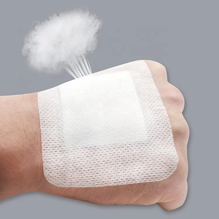 China Factory Seller Medical Health Products CE ISO Approved EO Sterile Waterproof Non Woven Adhesive Island Dressing