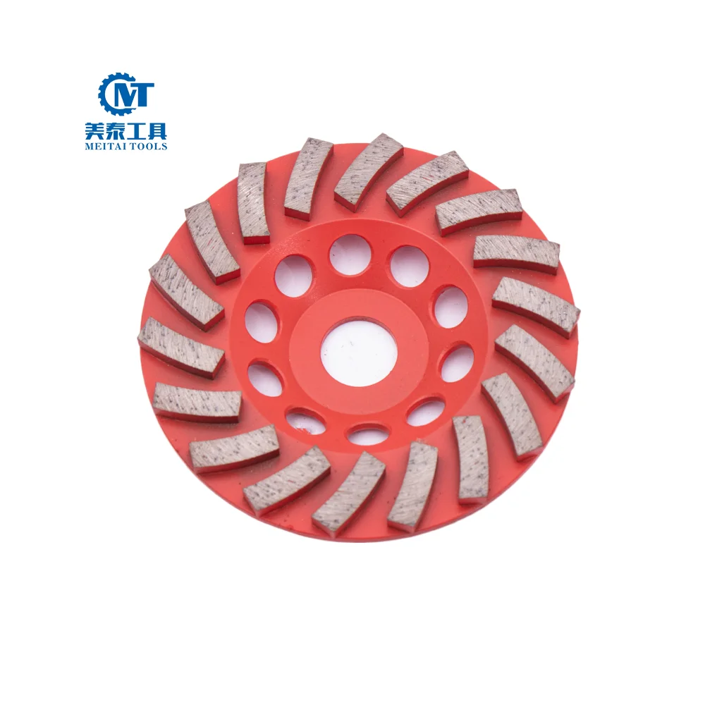 Горячая распродажа, 125 мм, 5 дюймов, турбо пол, бетонный мраморный камень, шлифовальный диск, Алмазная чашка, шлифовальный круг