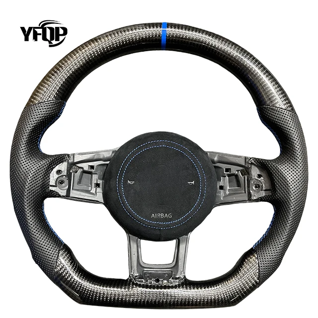 Автомобильный руль для volkswagen VW Golf 7 r golf7 mk7 gti 7r Volant Lenkrad из углеродного волокна