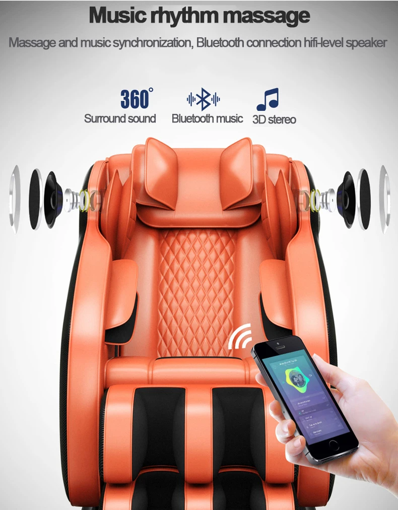 China supplier Luxury Relax Massage Chair 3D Zero Gravity