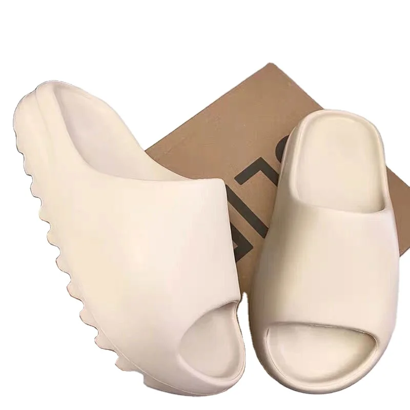 
Original High Quality Brand Logo Custom Winter Fur Slide Women Yeezy Plush Slippers Kids Yeezy Shoes Men Yeezy Slide 