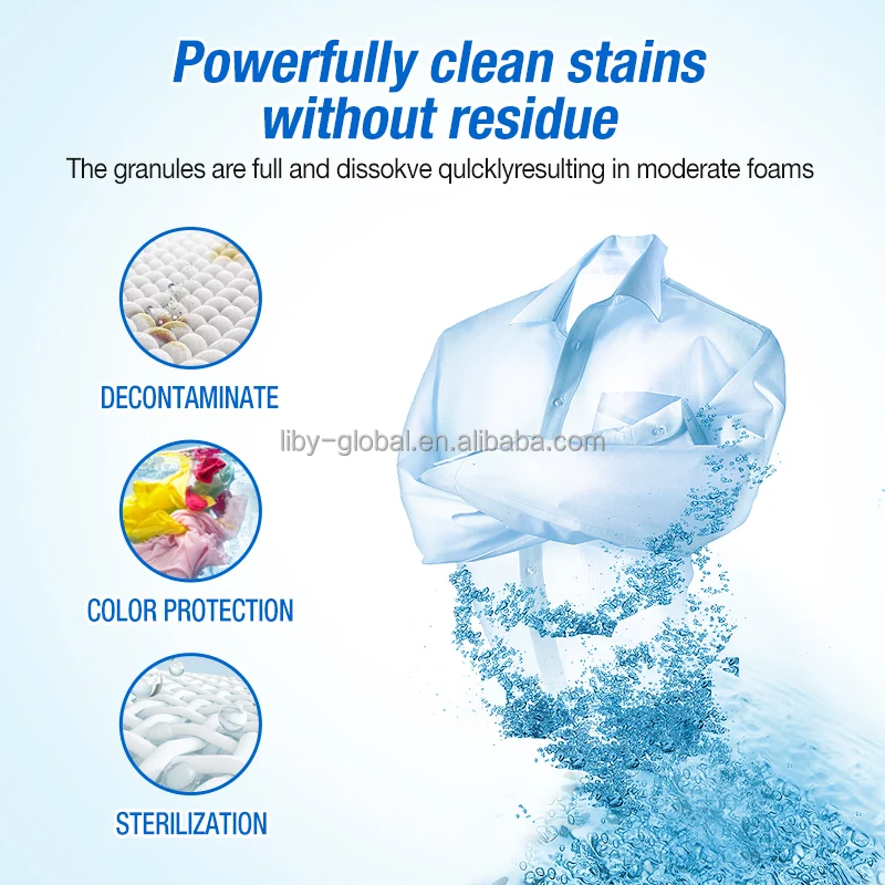 Liby Grepower High Quality Laundry Detergent Washing Powder Soap Powder multifunction detergente en polvo bulk washing powder