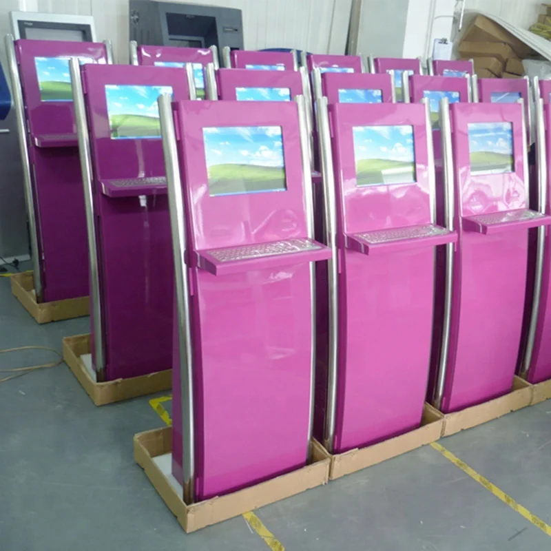 Payment Hospital Sign Board Designs Multi-function Library Book Display Stand Smart Banking Queuing System Token Machine