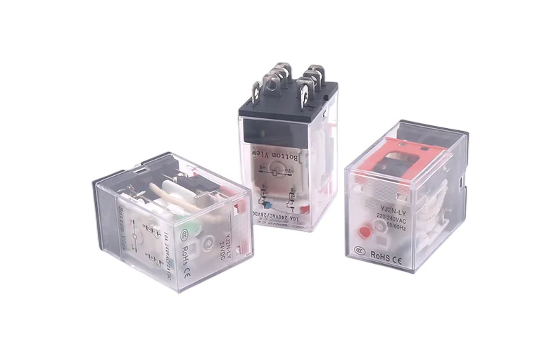 big 8pin relay Intermediate Relays DC 12V 24V AC 12V 36V 110V 220V 380V 14 Pin Electronic Electromagnetic Relay Module