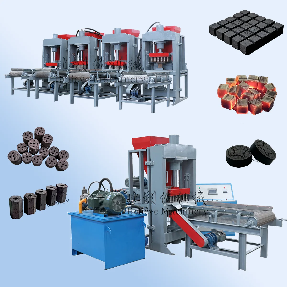 BBQ cube charcoal briquette machine Shisha Charcoal Production Line Of Cube Hookah  Shisha Charcoal Cube Making Machine