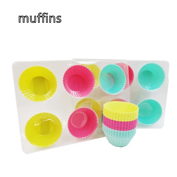 OEM 6 Cavity Mold Soap mold Silicone Cake and Cake Mold Silicone for Cake Decorating