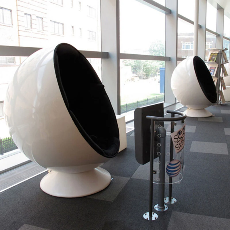 Художественная мебель, односпальный круглый диван-стул в стиле ваби-Саби, простой современный стул в форме яйца, стул с шаром