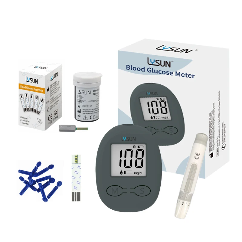BGM-103B blood sugar monitor blood glucose Analysis test Meter with Bluetooth