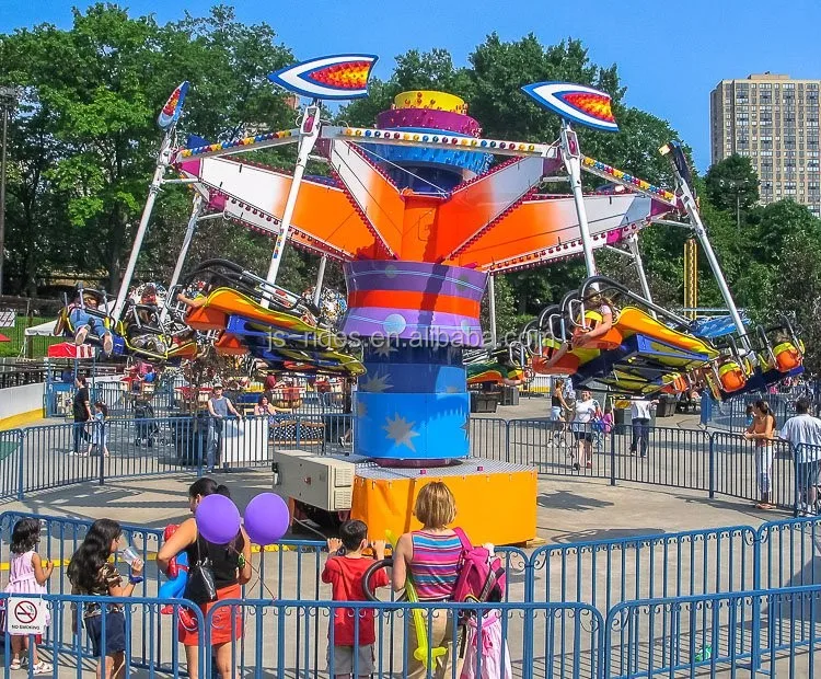 Amusement park products Swing funfair rides rotating kite flying ride for kids and adults for sale