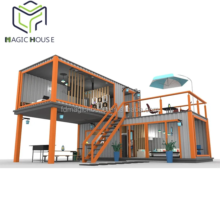 Magic House china folding container house 3 bedroom container housing units for sale