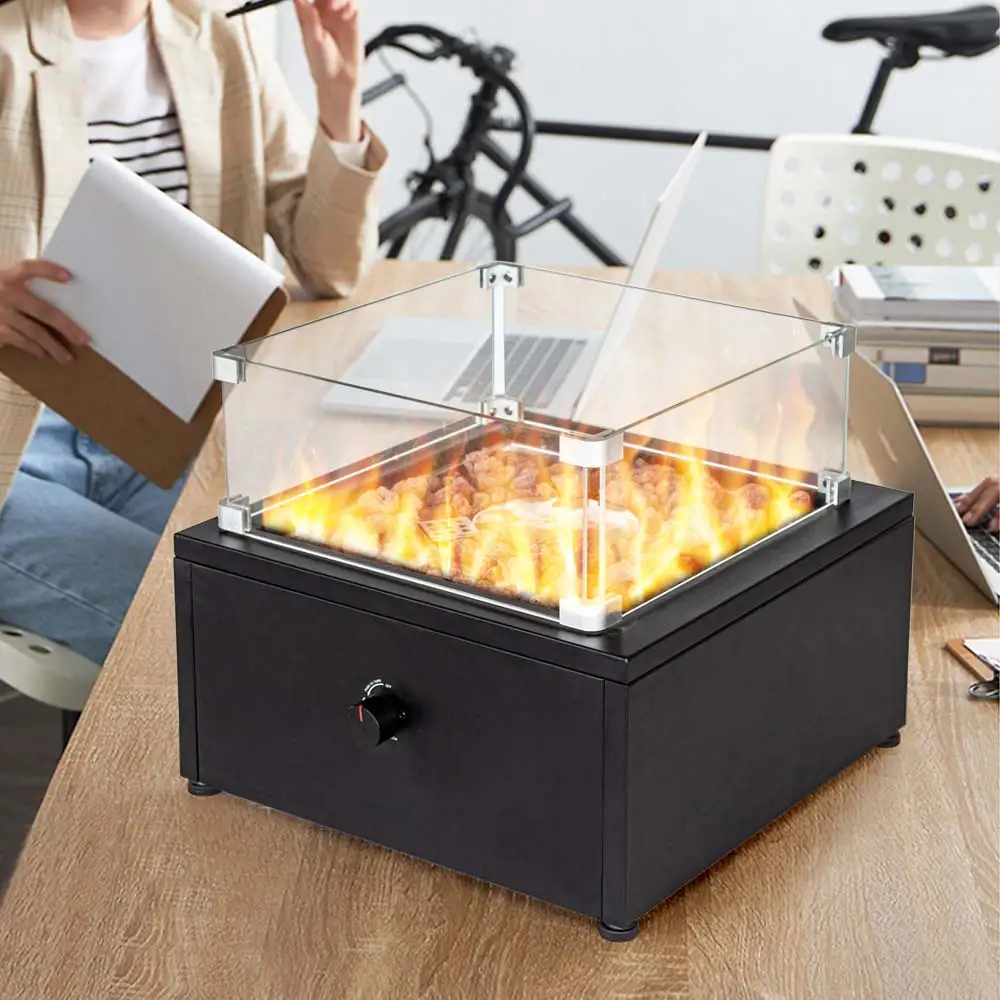 Easy Operating Heater and  Oscillating Switch with the ajustable knob gas heater