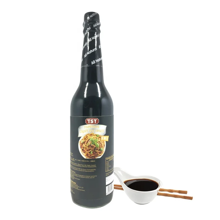 TSY Food Halal Noadded Seasoning No Msg Souce Bulk Light Soy Sauce