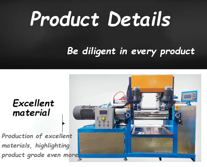 Rubber Two Roll Mixing Mill Rubber Mixing Mill For Lab Laboratory Two Roll Mill Machine Good Sale