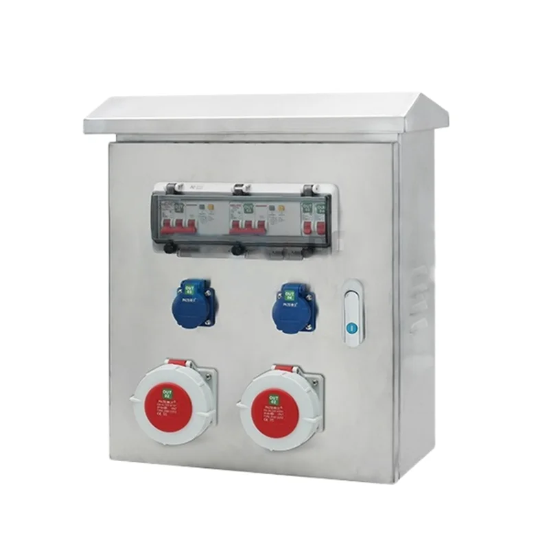 Powercon Outlet Supply Equipment Power Distro Distribution Box