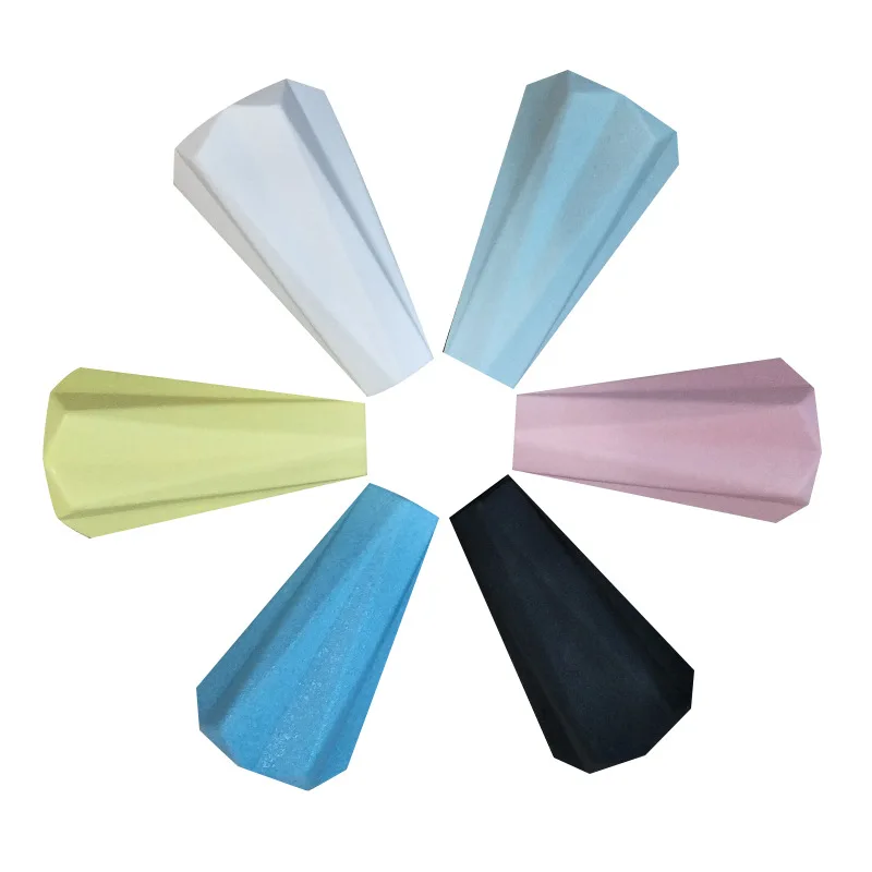 
Rough Pottery Diamond Origami Ceramic Vase Wide Mouth Morandi Simple Modern Living Room TV Cabinet Home Furnishings 