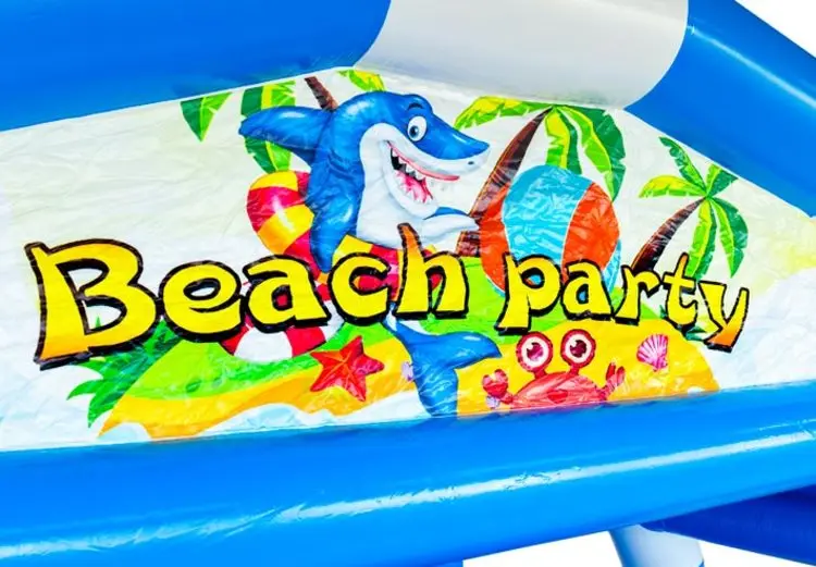 Alliance Beach Party большой надземный бассейн надувной с надувным водным бассейном для водного шара гребца