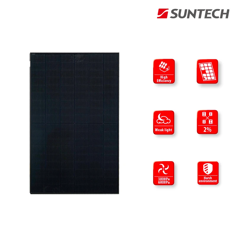  350W 375W 390W 500W Perc солнечных батарей полный черный 108 половина-сотовый Suntech