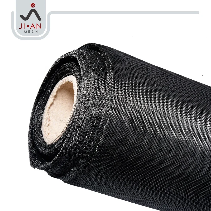 304 Mosquito mesh ss black colour Invisible screen/Mosquito black net ss mesh/stainless steel black coated wire ss mosquito mesh