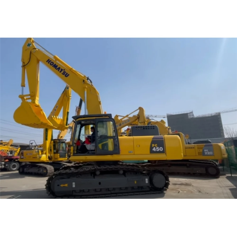 Used Japan Original 45ton Komatsu PC450-8 PC 30 40 55 60 70 78 90 110 120 130 200 220 300 hydraulic crawler excavator