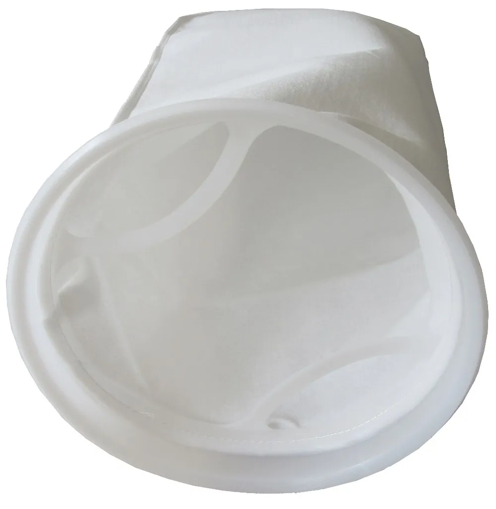 Water Filtration 0.5-300 Micron PE PP Nylon Polyester Liquid Filter Bag Filter Sock For Liquid Filtration