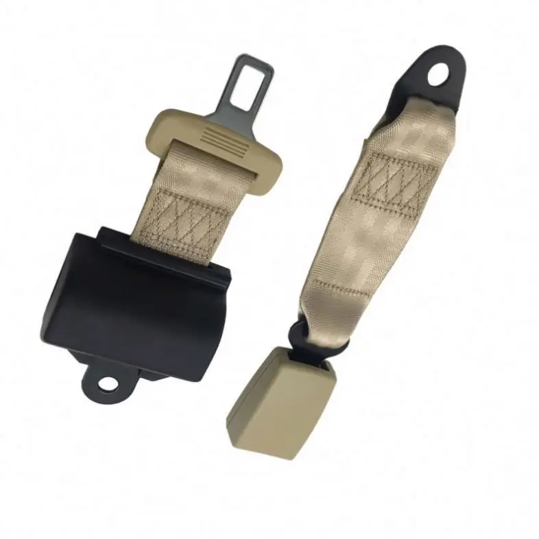 Worldwide Universal 2-Point Safety Car Seat Belt for Golf Cart Forklift Bus Seats