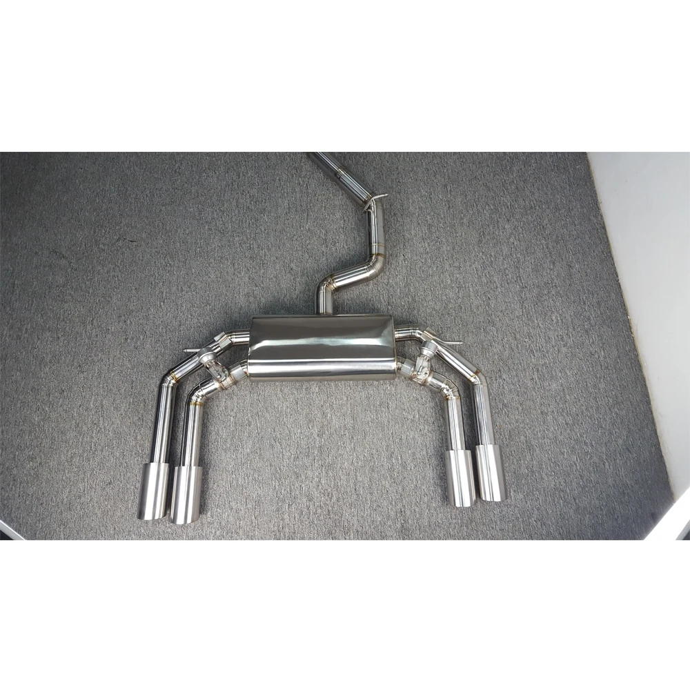 Exhaust Pipe for Audi S3 catback muffler 8V Titanium exhaust catback downpipe Mid Pipe Xpipe Front Pipe Muffler