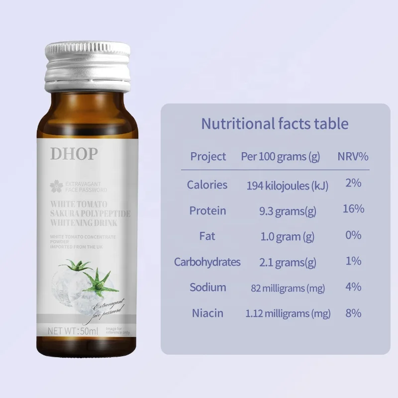 OEM Anti-aging White tomato extract collagen drink deep-sea fish super collagen drink for Whitening skin