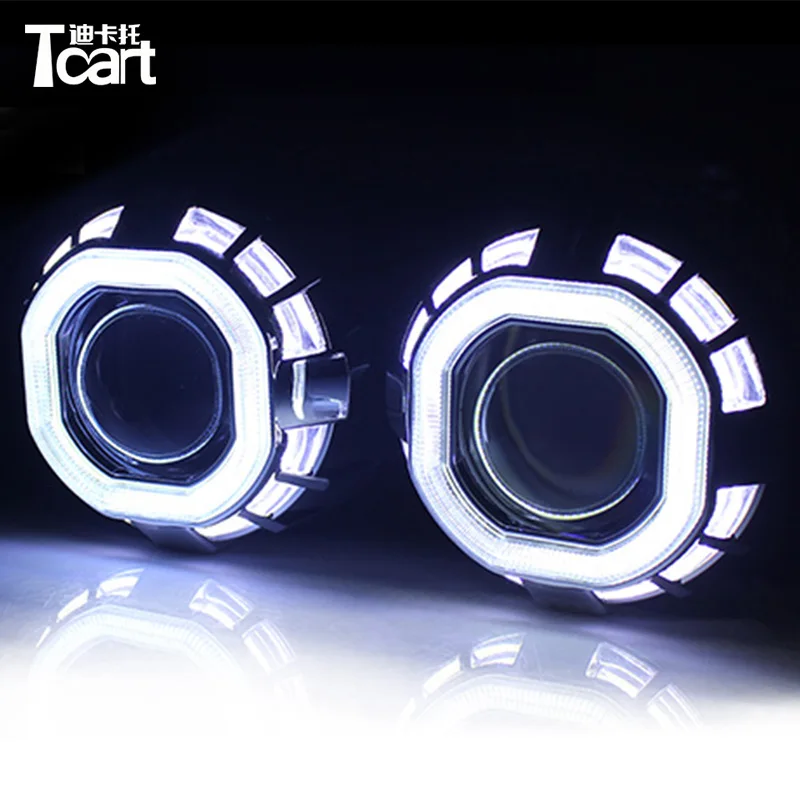  3 0 'Автомобильная фара HID Биксеноновая линза проектора левая передача вождения стандарта США подходит для обновления фар H1