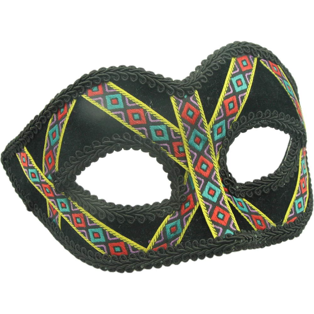 Women Sexy Venetian Lace Feather Flower Eye Masks Halloween Masquerade Mask Girls Half Face Party Dance Mask