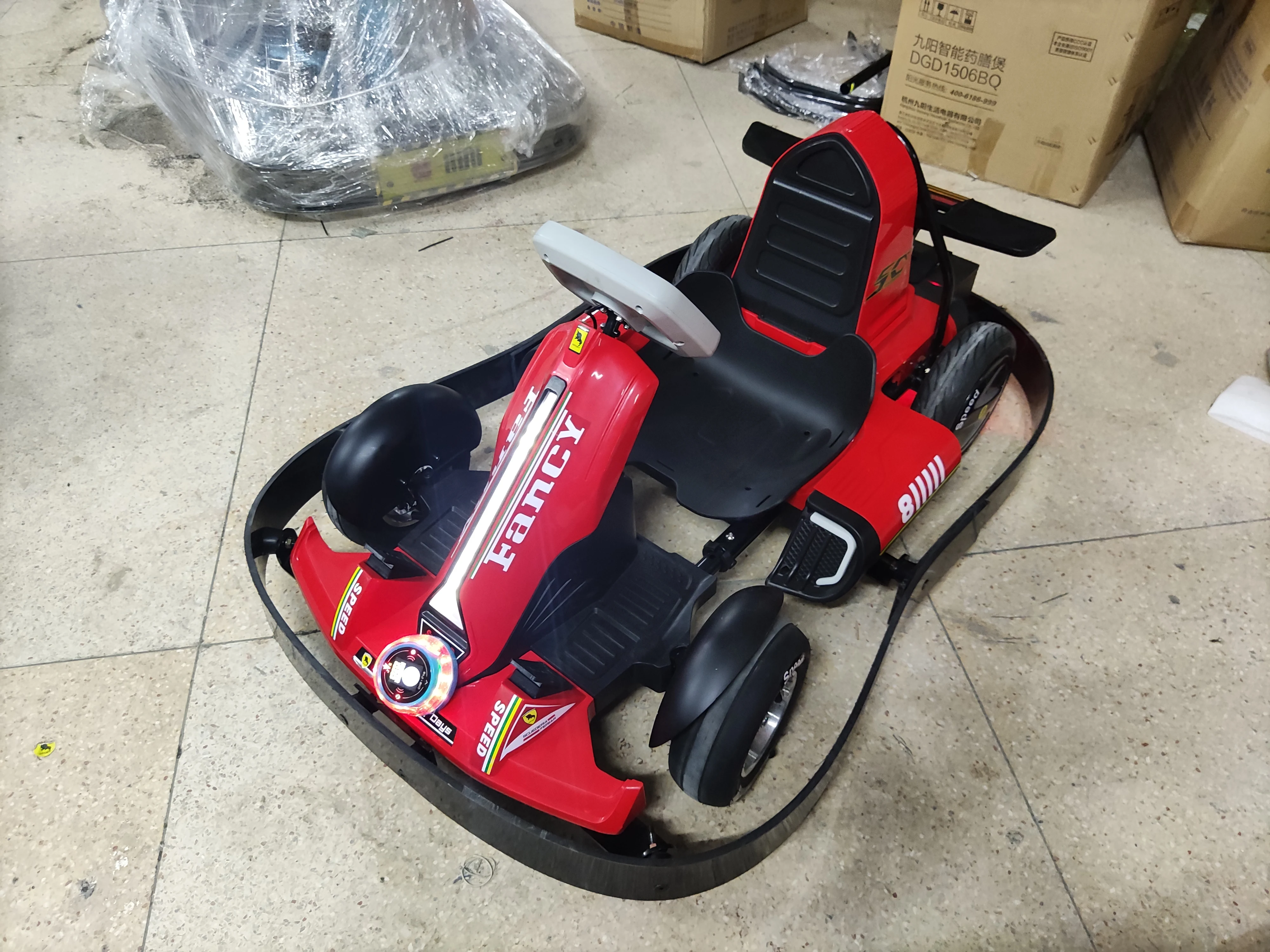 LEFELWEL K5 Kids go kart Battery Power Drift Go Karts High Speed Cheap Go Kart Car Racing