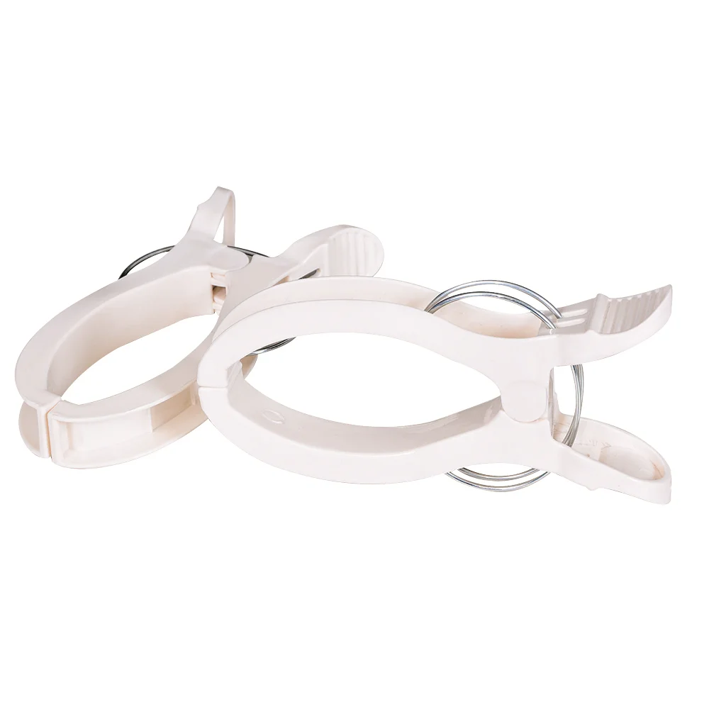 3 Beach Towel Clips -Jumbo Size,Plastic Clothes Pegs Hanging Clip Clamps