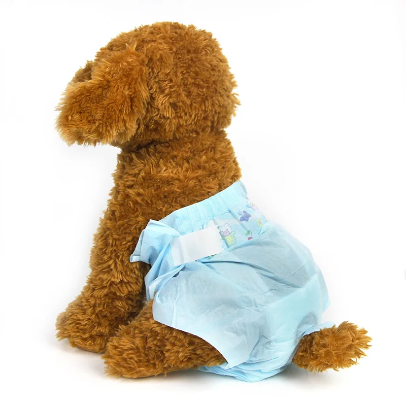 China factory free sample disposable full size female pet dog diapers